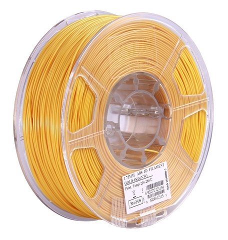 Катушка ABS-пластика ESUN 1.75 мм 1кг., золотистая