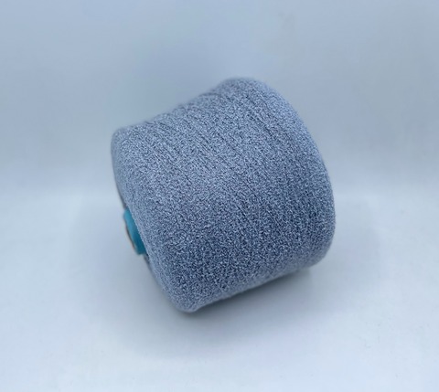 Ecafil (пр.Италия),art-Maui 1500м/100гр, 64% Органический хлопок, 36% полиамид ,цвет-Серо-голубой ,арт.30717