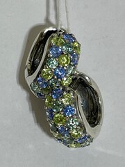 Дебют  (серьги из серебра)