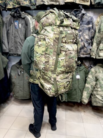 Рюкзак Tiger 100 л Cordura 1000D Мультикам