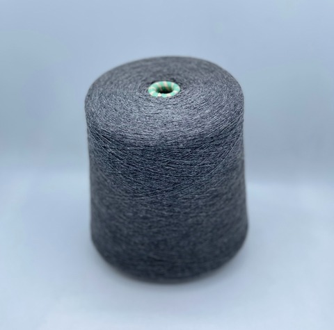 Бобинная пряжа (пр.Италия), 750м /100гр, 50%шерсть, 50%акрил, цвет- Графит, арт.31776