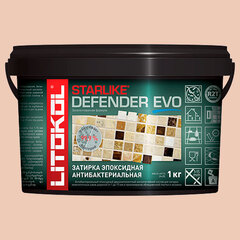 Затирка швов эпоксидная Litokol Starlike Defender EVO S.208 SABBIA, 1 кг