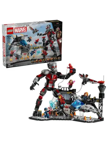 Конструктор Marvel 76314 Капитан Америка: Гражданская война