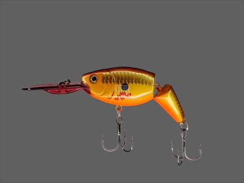 Воблер 2 сост. JOINTED SHAD RAP 70mm 13гр 2,1 - 4,5м #BCF (реплика)