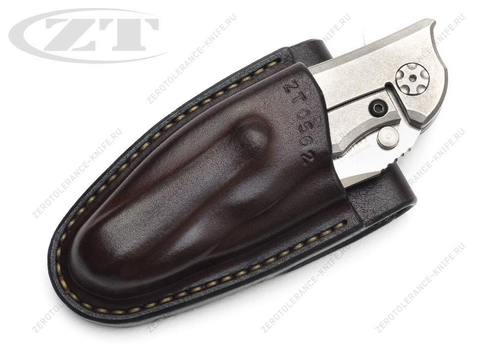 Чехол кожаный ZT 0562 темно-коричневый