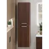 BelBagno DUE-1500-2A-SC-NOCE-P DUE Шкаф подвесной с двумя распашными дверцами с доводчиками, с двумя полками, универсальный, Noce, 400x300x1500