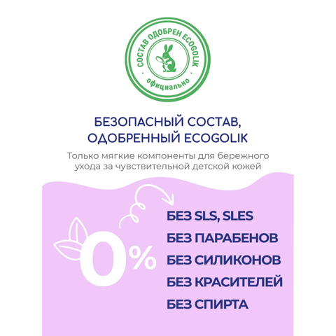 Bebble Пенка для подмывания 500мл 0+