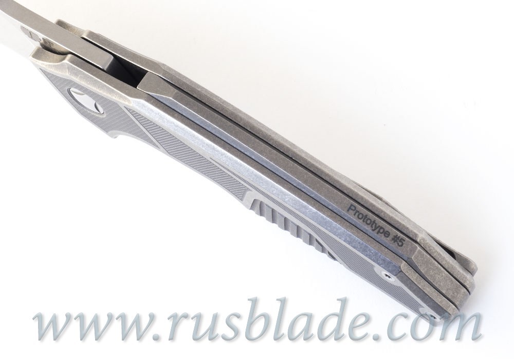 Muscle PROTOTYPE CKF and Tashi Bharucha NEW Knife - фотография 