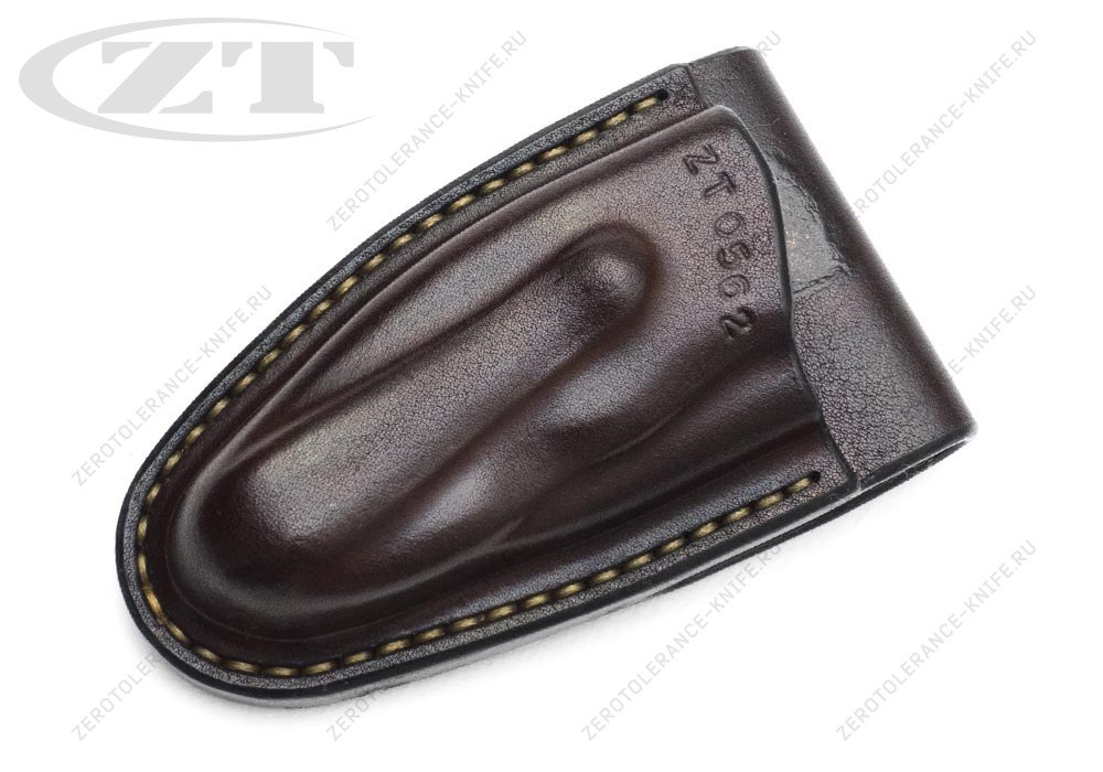 Чехол кожаный ZT 0562 темно-коричневый - фотография 