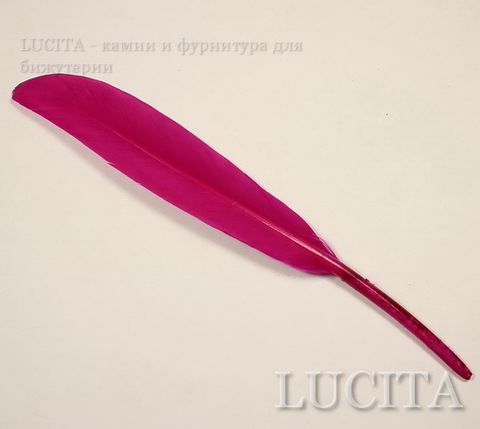 Перо декоративное (цвет- розовый) 10-15 см , 10 шт ()