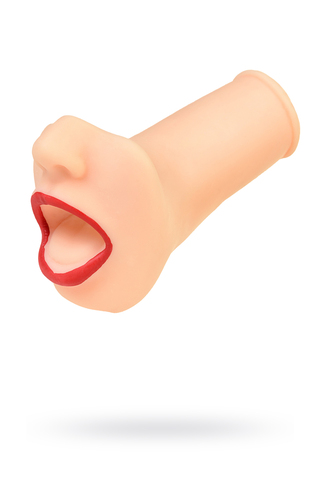 Мастурбатор реалистичный Juicy Pussy by TOYFA Juicy Lips, рот, TPR, телесный, 12,6 см