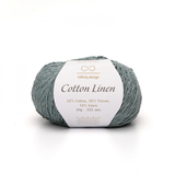 Пряжа Infinity Cotton Linen 6841 пыльная мята