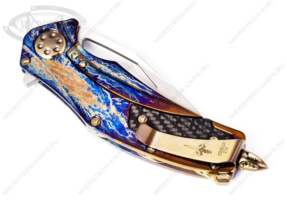 Нож Marfione Custom Matrix-R Titanium Galactic Acid