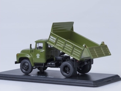 ZIL-MMZ-4502 tipper later grille metal body khaki Start Scale Models (SSM) 1:43