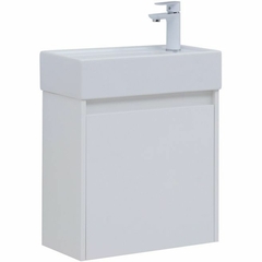 Aquanet Nova Lite 302522 Тумба с раковиной, цвет: белый глянец фото