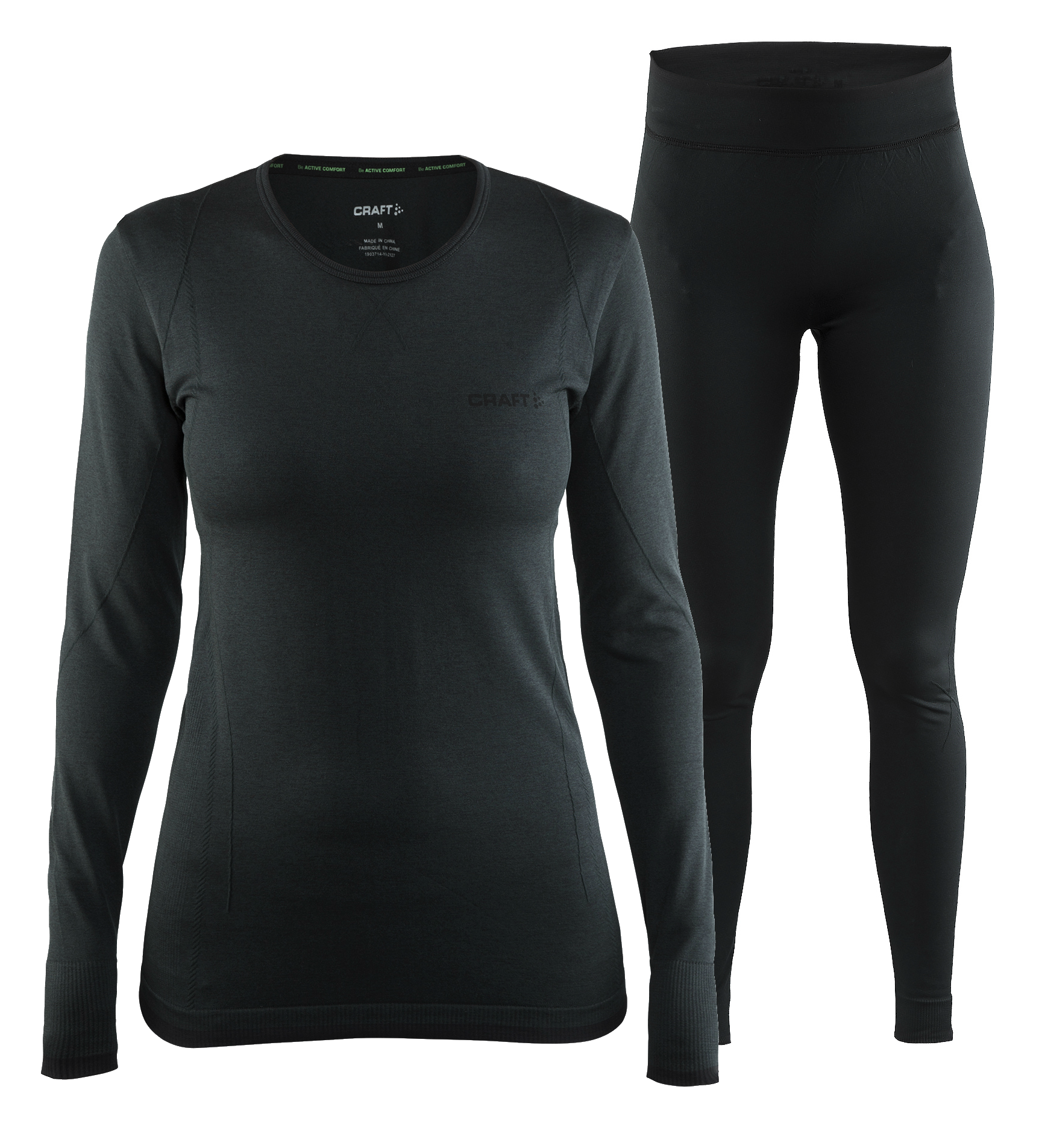 Craft Active Comfort комплект термобелья женский черный