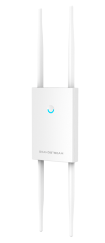 Grandstream GWN7630LR - WiFi точка доступа. Уличная установка, IP66, 2-ух диапазонная, технология 4:4x4 MU-MIMO, 200+ пользователей, сменные антенны