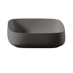 ArtCeram Cognac COL008 03 00 NERO *0 Раковина накладная, 55x35, цвет: чёрный фото