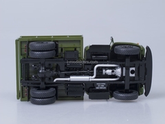 ZIL-MMZ-4502 tipper later grille metal body khaki Start Scale Models (SSM) 1:43