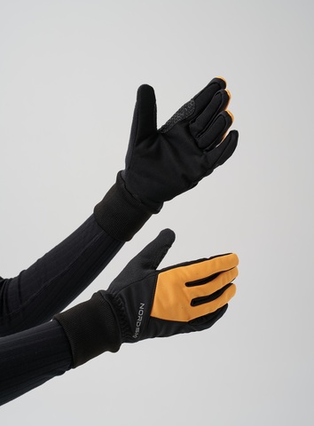 Перчатки лыжные Nordski Motion WS унисекс black-orange