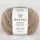 Пряжа Gazzal Merino Boucle 3765 кэмел