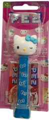 Игрушка-дозатор Hello Kitty для конфет Pez (с синим бантиком)