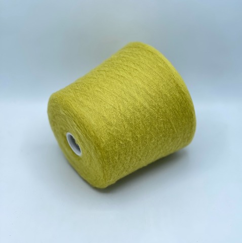 Luxury Production by Ri.Go, Fluffy Cashmere, 920м. 50% Кашемир,30% Меринос, 20% Полиамид, Желто-зеленый, 37571