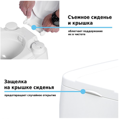 Биотуалет Lupmex 79122 18л с индикатором