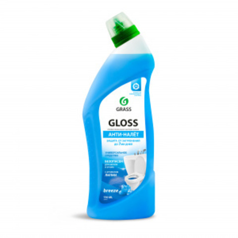 GraSS Чистящий гель для ванны и туалета "Gloss breeze" 750 мл