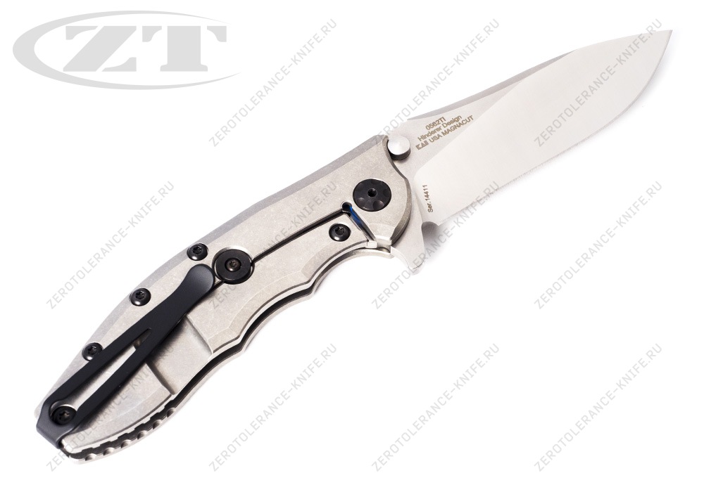 Нож Zero Tolerance 0562Ti MagnaCut Hinderer - фотография 