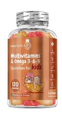 WeightWorld - Детские мультивитамины с добавлением Омега 3-6-9, 120 жевательных конфет