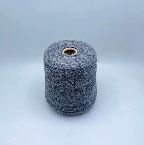 Lanificio Canapificio (пр.Италия),art-new opale 2/26 1300м/100гр. 100%Лен, цвет-Серый меланж,арт.30321