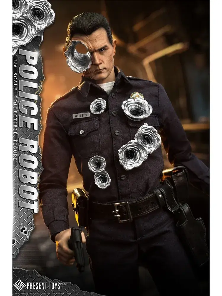 Фигурка T-1000 из фильма Терминатор 2 Судный день 1:6