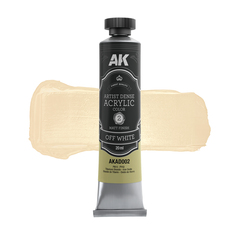 Artistic Dense Acrylic - Off White