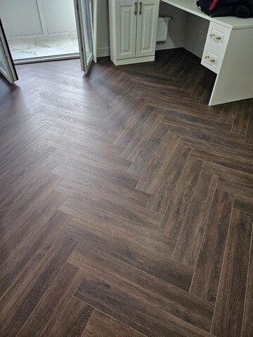 SPC ламинат My Step Аква Елка (Aqua Herringbone) - Барла (MSA150)