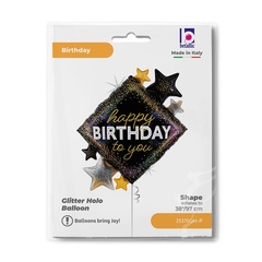 Шар Б Фигура, Звезды, Happy birthday to you, 38