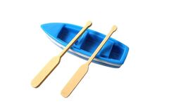 Силиконовый молд лодка с веслами 3 D