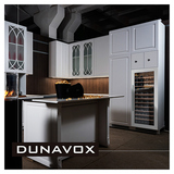 Винный шкаф Dunavox DX-74.230DW