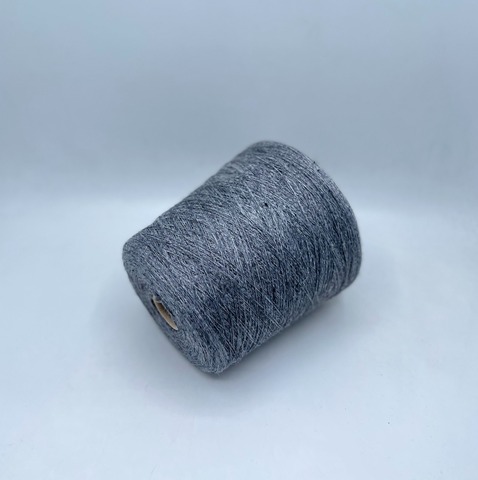Lanificio Canapificio (пр.Италия),art-new opale 2/26 1300м/100гр. 100%Лен, цвет-Серый меланж,арт.30321