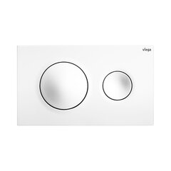 Viega Prevista Visign for style 20 773793 Панель смыва для унитазов, пластик, цвет альпийский, модель 8610.1 фото