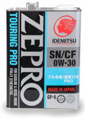 IDEMITSU Zepro Touring Pro 0W-30 4 л