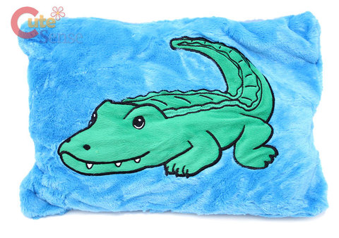 Transforming Pillow - Alligator Monkey Cow Turtle