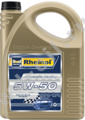 Моторное масло Swd Rheinol Synergie Racing 5W-50 4л