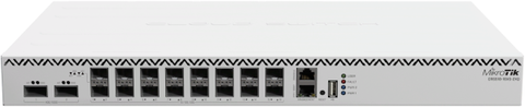 Коммутатор управляемый Mikrotik CRS518-16XS-2XQ-RM