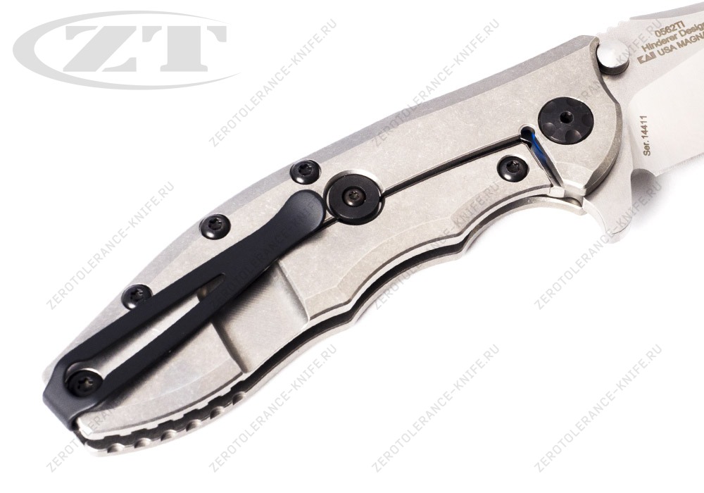Нож Zero Tolerance 0562Ti MagnaCut Hinderer - фотография 