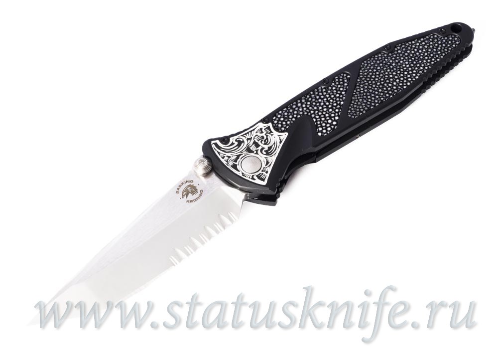 Нож Microtech Socom Elite Tanto Chisel Mirror Polished Raskind Regrind