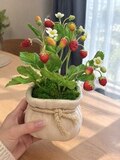 Земляника ручной работы из холодного фарфора — фото 4