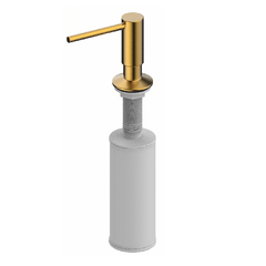 WasserKRAFT K-75993 Встраиваемый дозатор для мыла, цвет: золото фото
