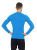 BRUBECK ACTIVE WOOL мужской комплект термобелья голубой-черный - 4