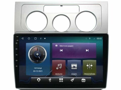 Магнитола Volkswagen Touran (2003-2010) Android 11 4/64GB QLED DSP 4G модель CB-2437TS18